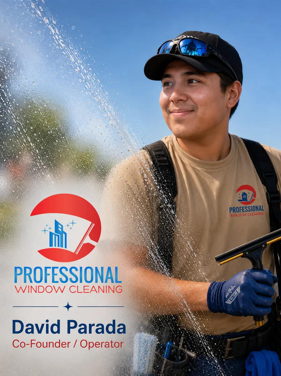 David Parada, co-founder and operator at Professional Window Cleaning